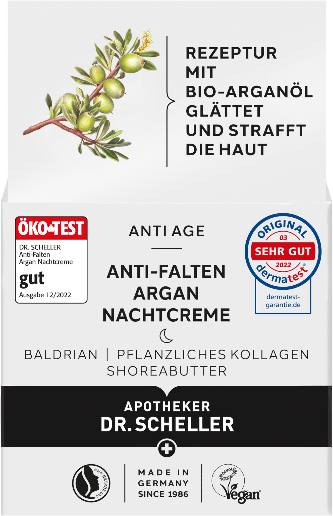 Dr. Scheller Anti Falten Argan Nachtcreme