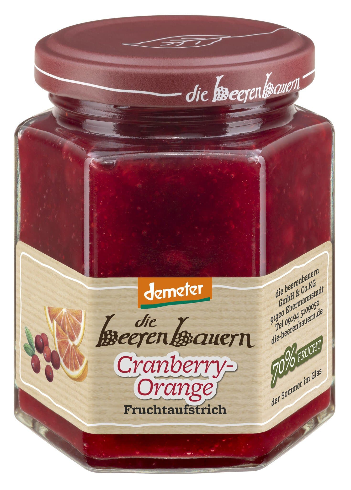 die Beerenbauern Cranberry Orange