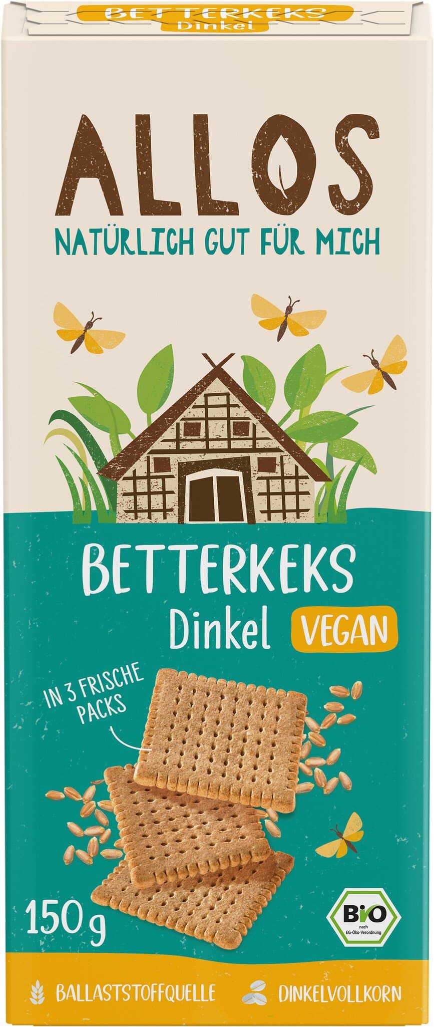 Allos Better-Keks Dinkel