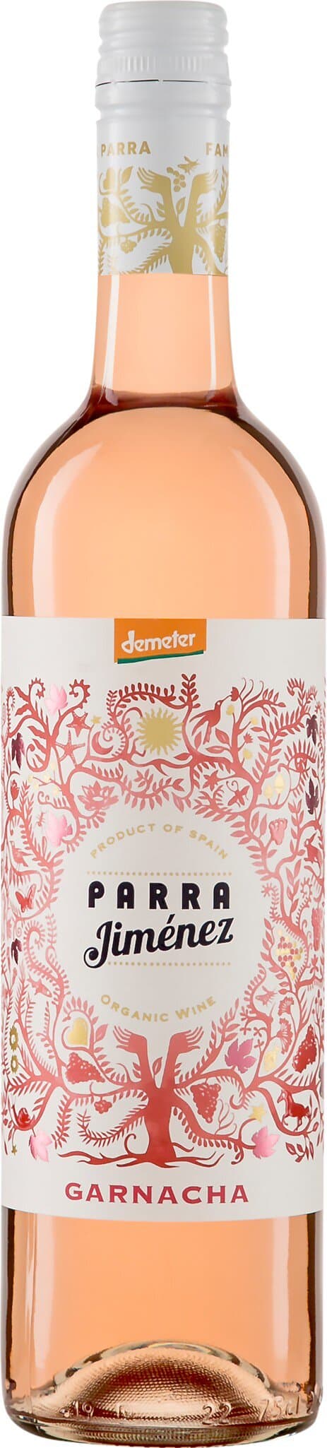Parra demeter Granacha Rosado DO