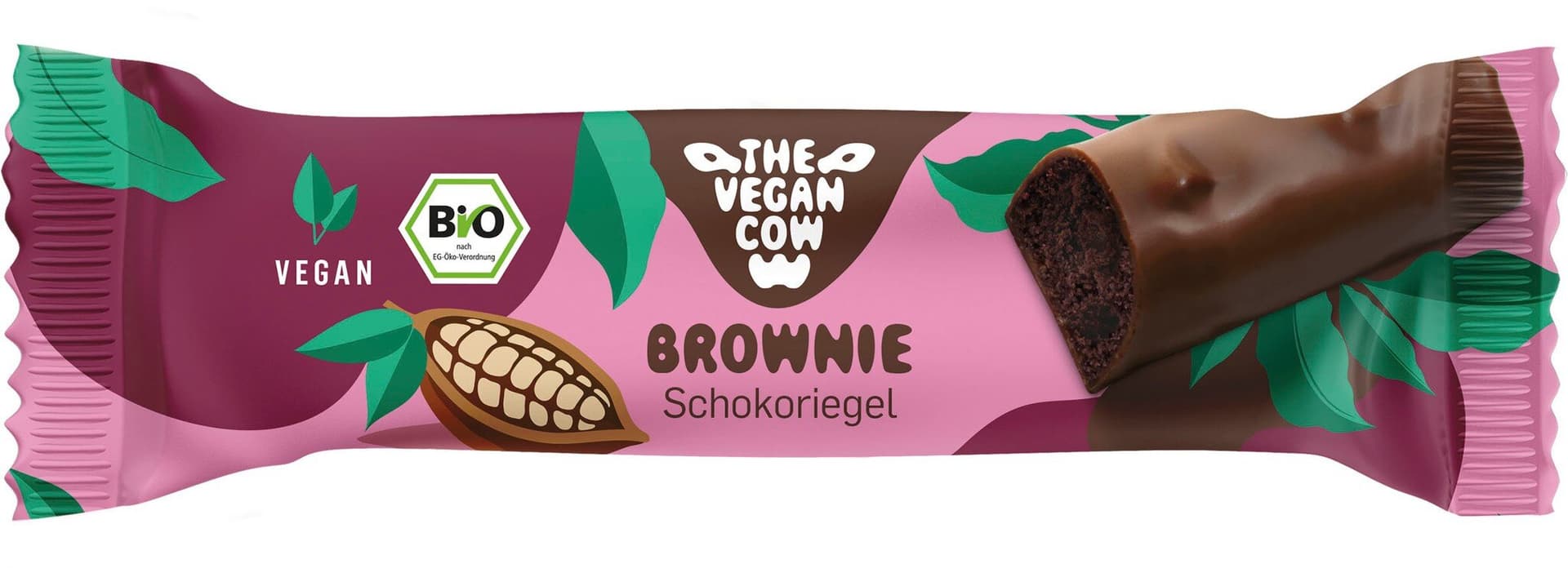 THE VEGAN COW Schokoriegel Brownie
