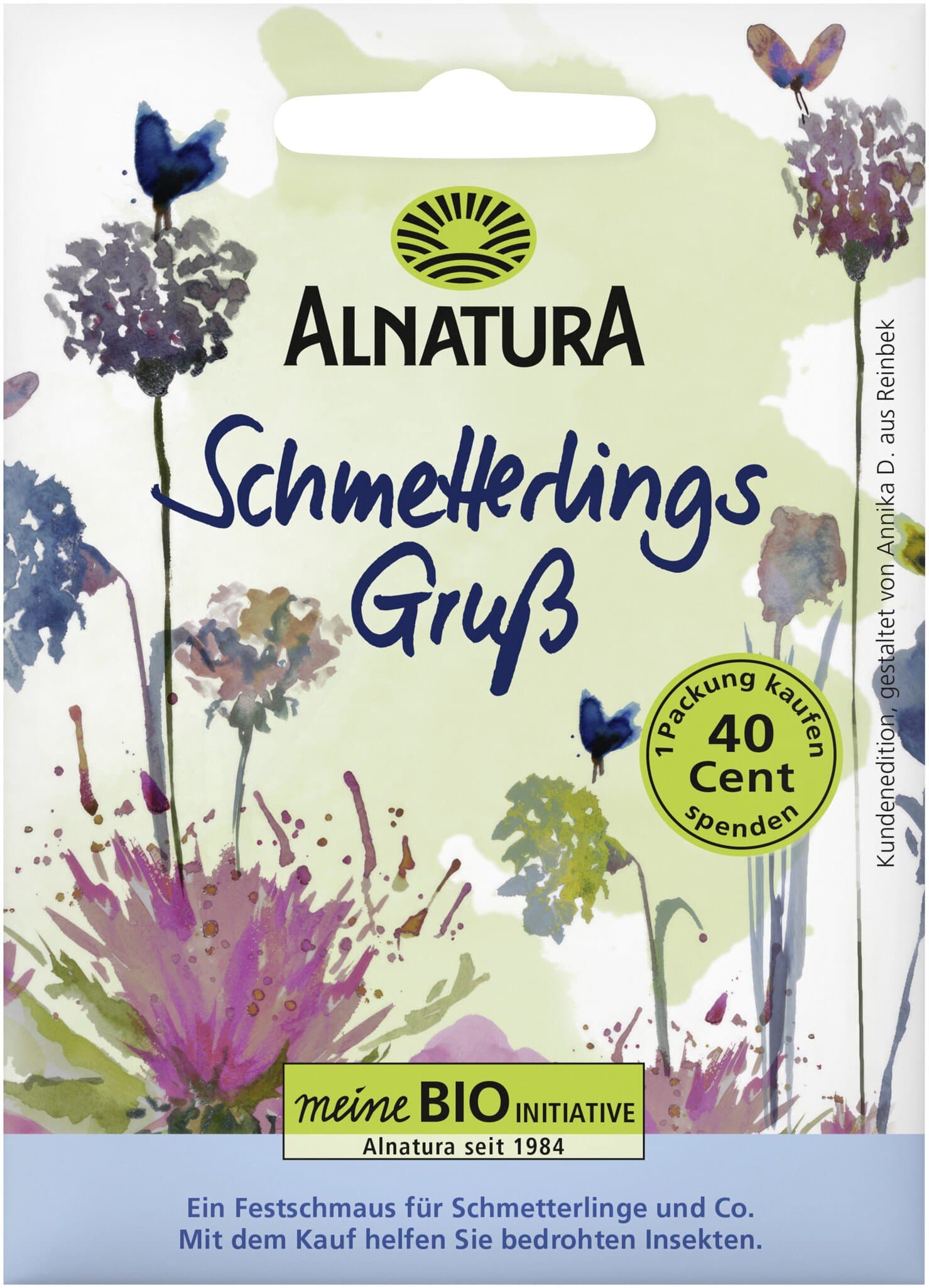 Alnatura Schmetterlingsgruß (Samen)
