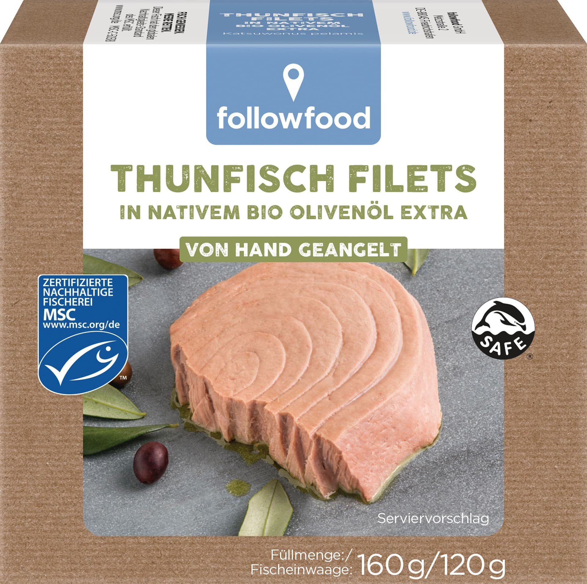 FollowFood Thunfisch Filets in Olivenöl