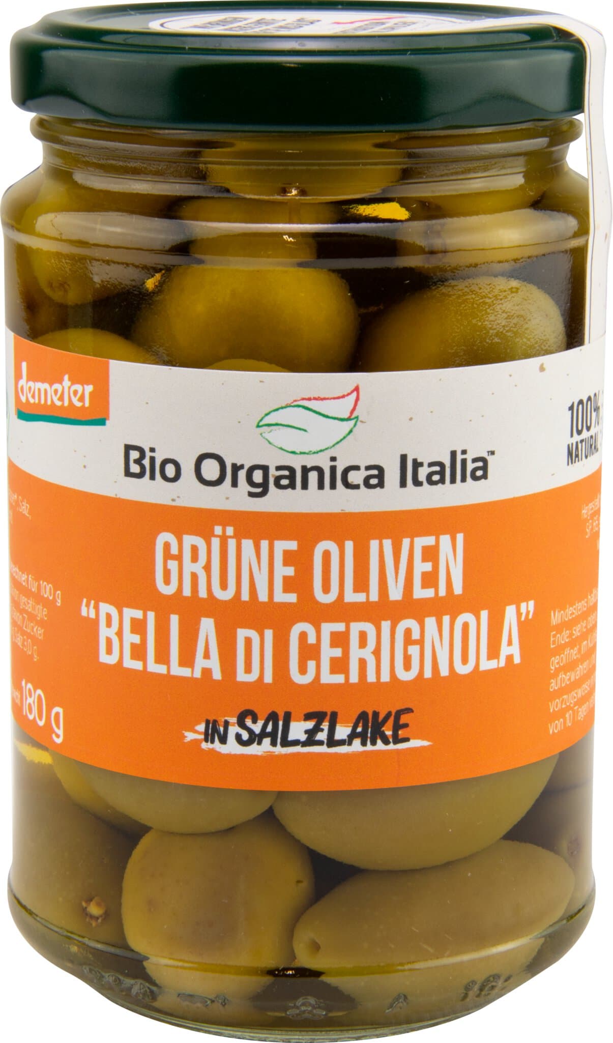 Bio Organica Italia Oliven Bella di Cerignola