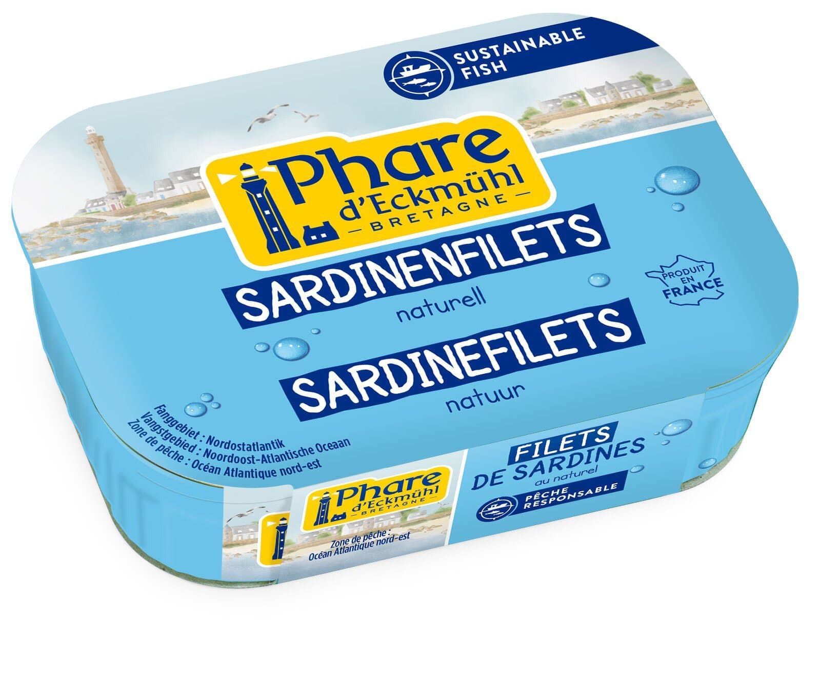 Phare d`Eckmühl Sardinen Filets naturell