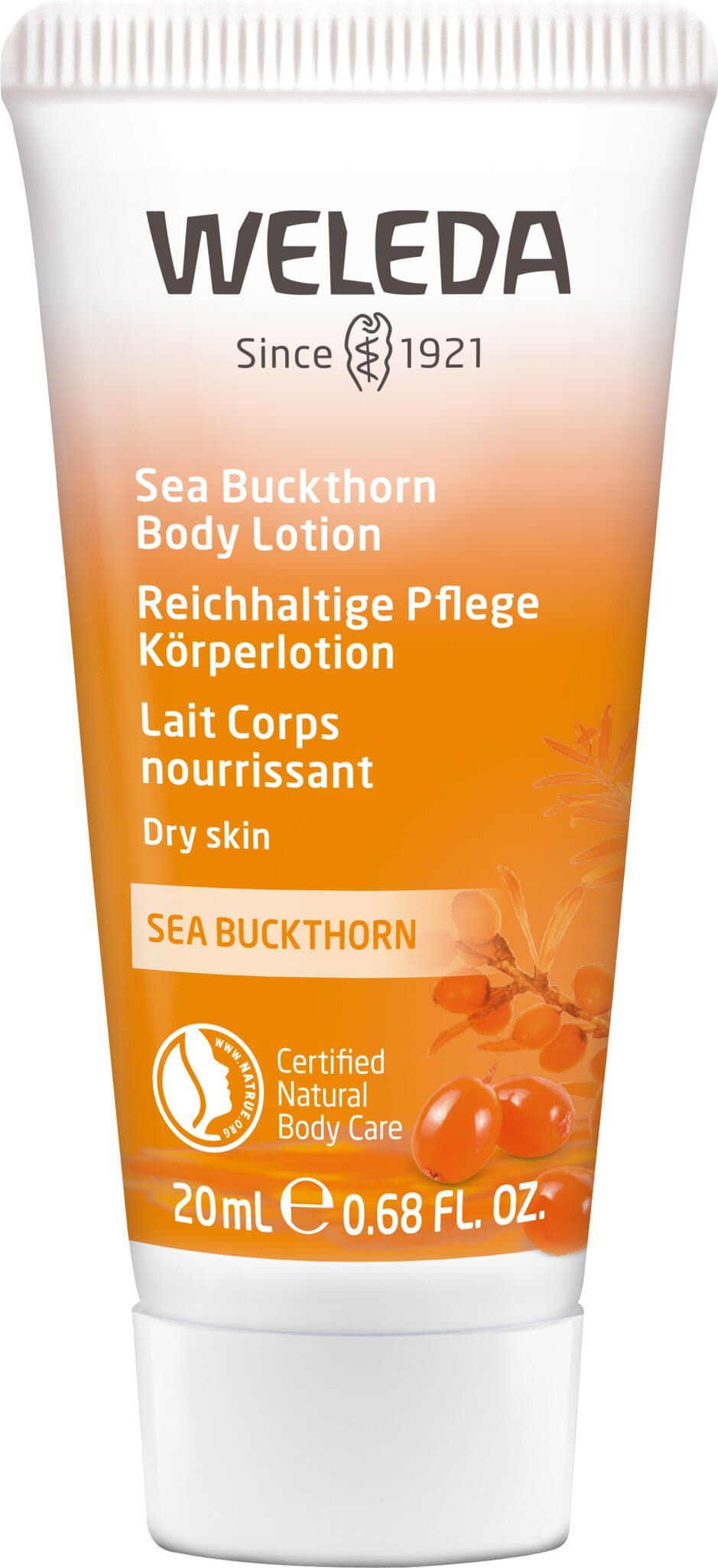 Weleda Sanddorn Pflegelotion Probiergröße