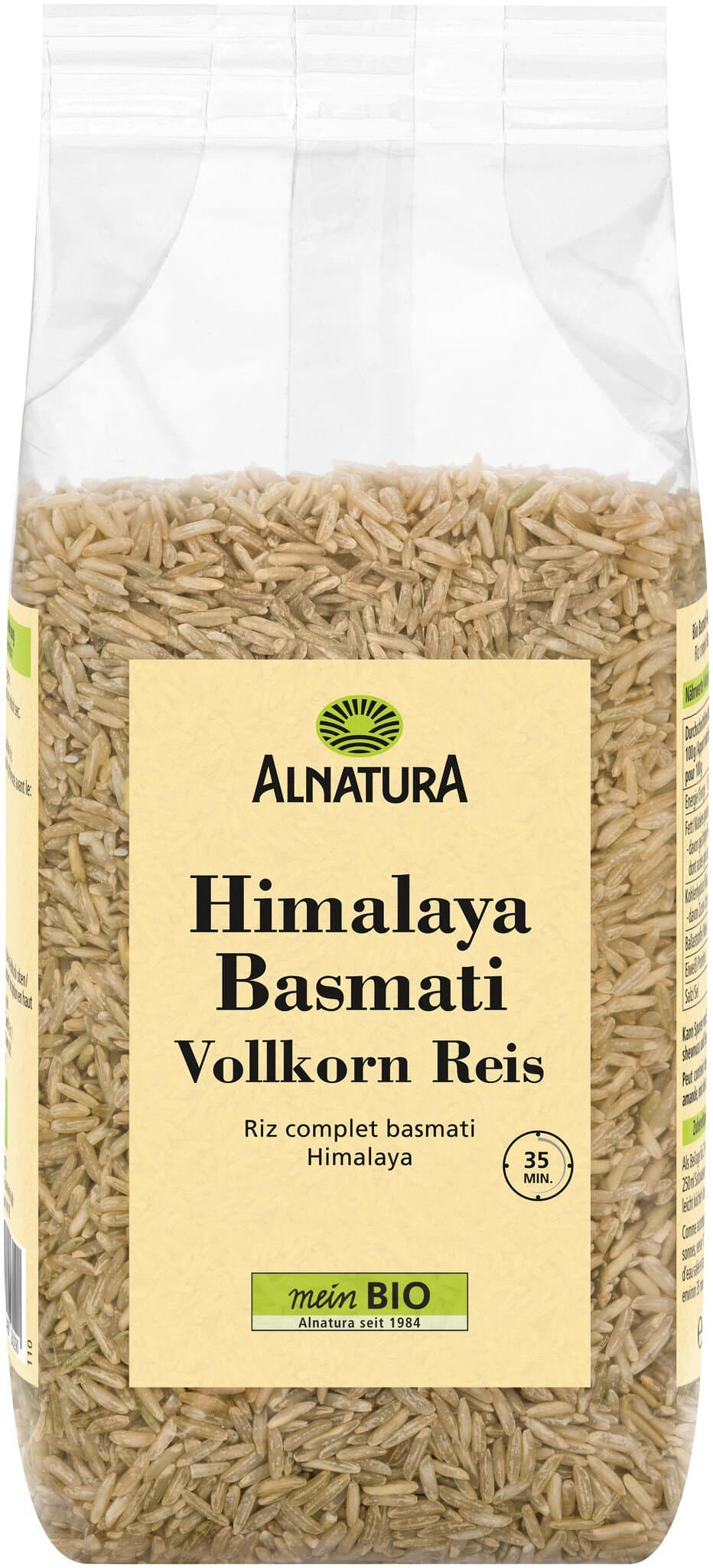 Alnatura Himalaya-Basmati-Vollkornreis