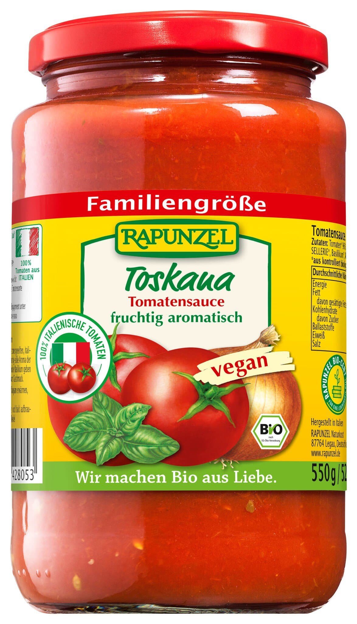 Rapunzel Tomatensauce Toskana
