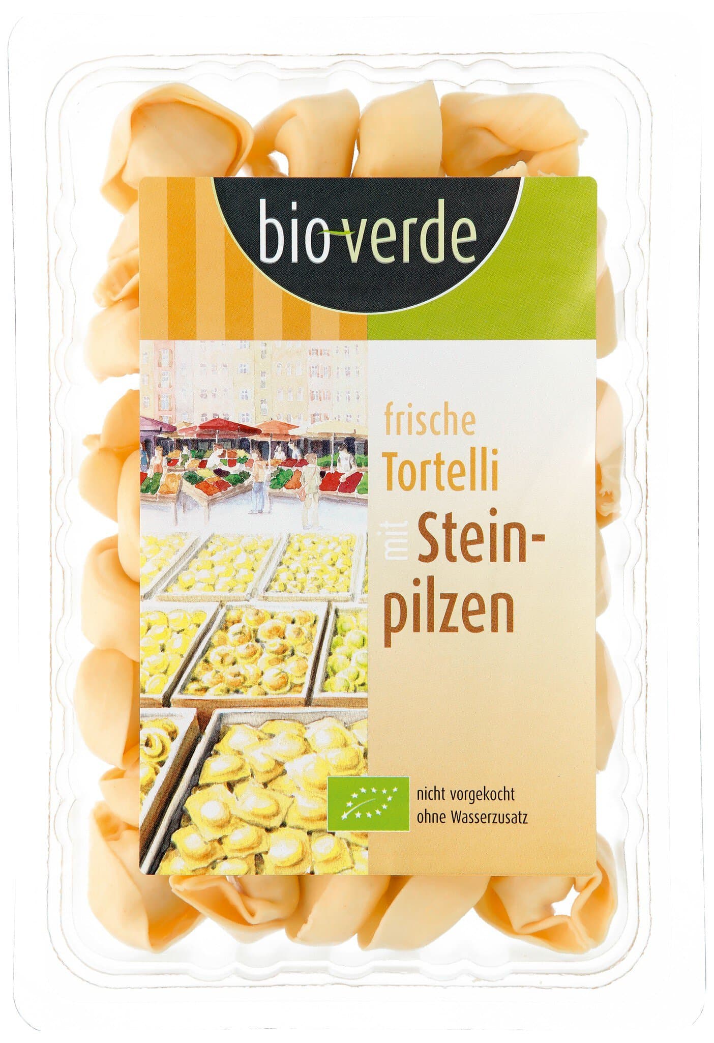 bio-verde Frische Tortelli mit Steinpilzen