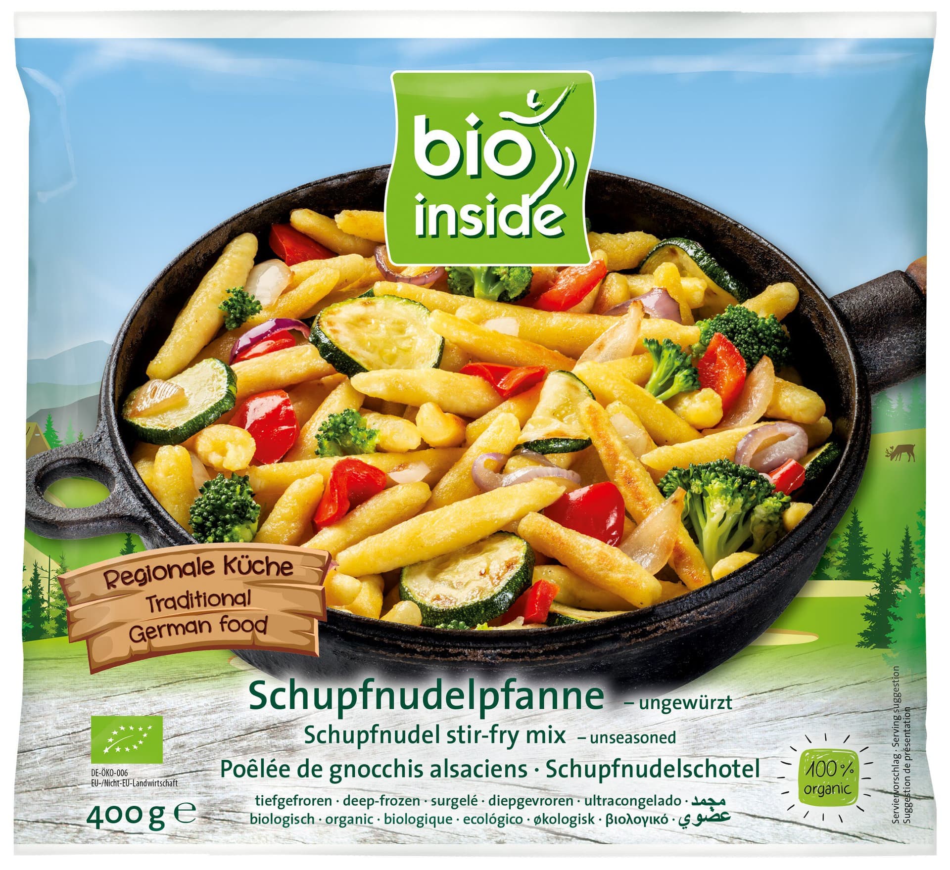 Bio Inside Schupfnudelpfanne (TK)