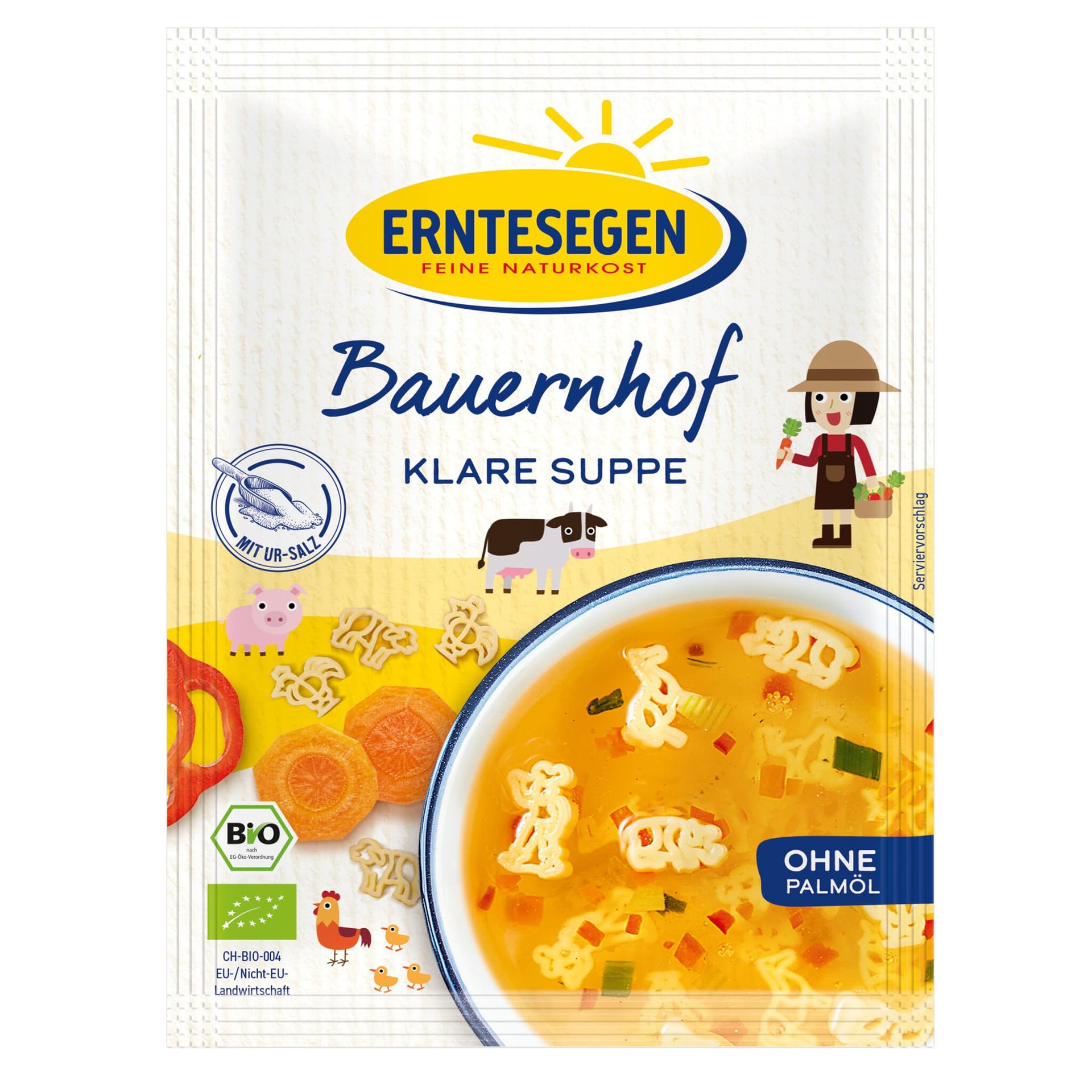 Erntesegen Bauernhof Klare Suppe