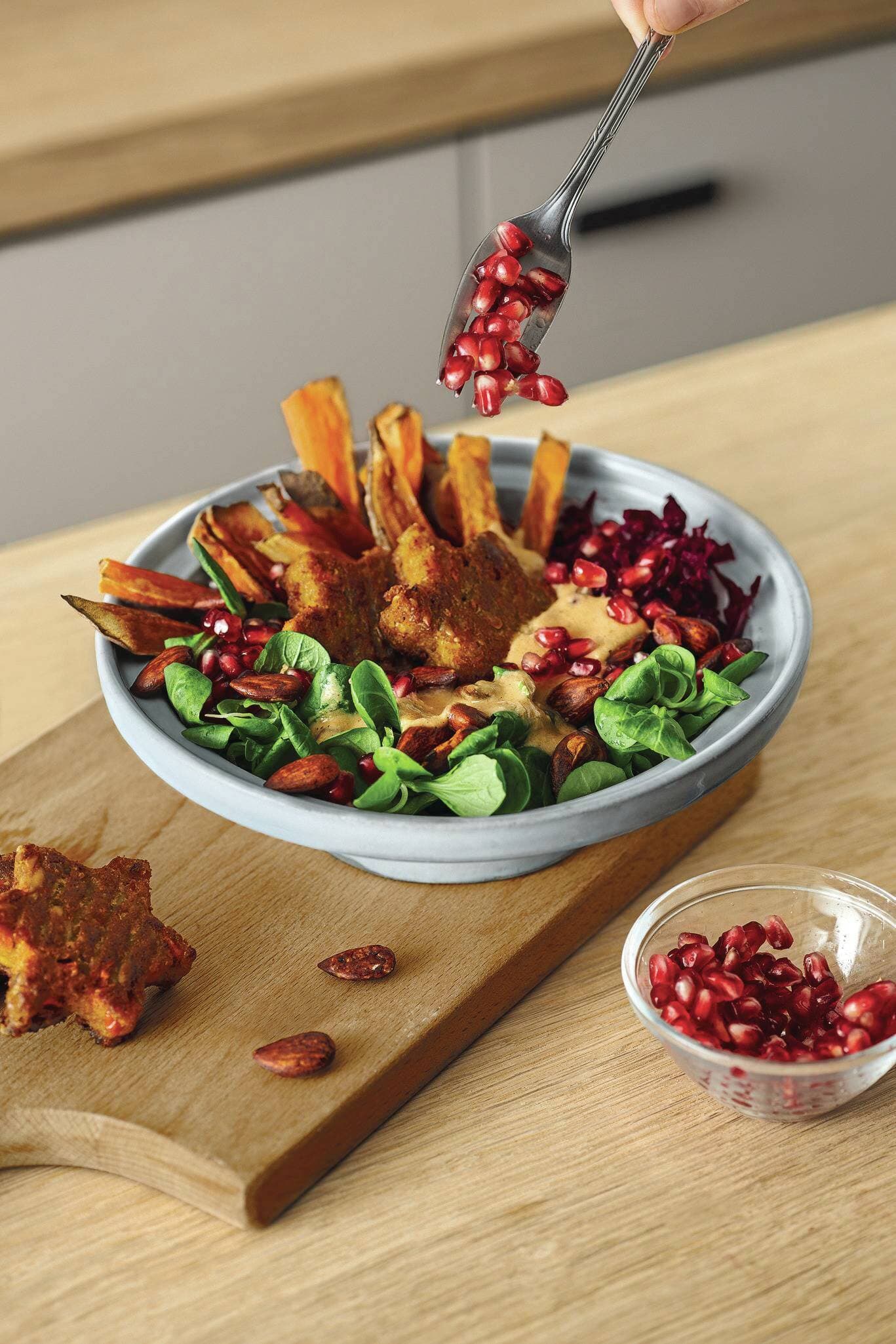 Farbenfrohe Winter-Bowl