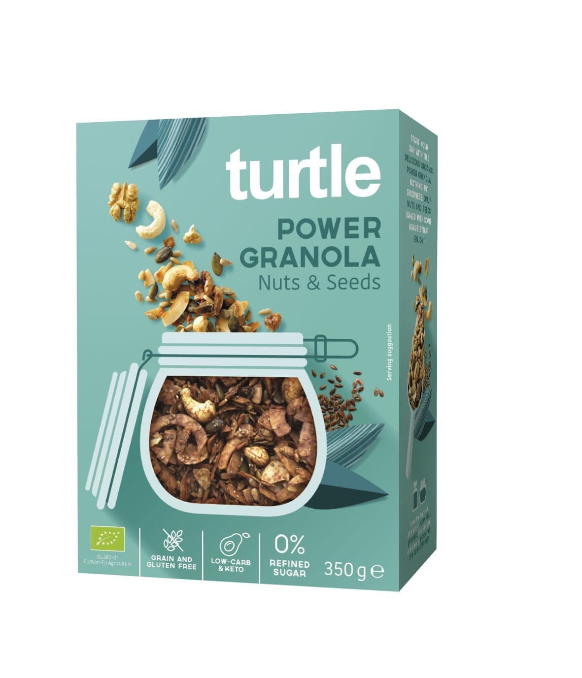 Turtle Power Granola Nüsse & Saaten