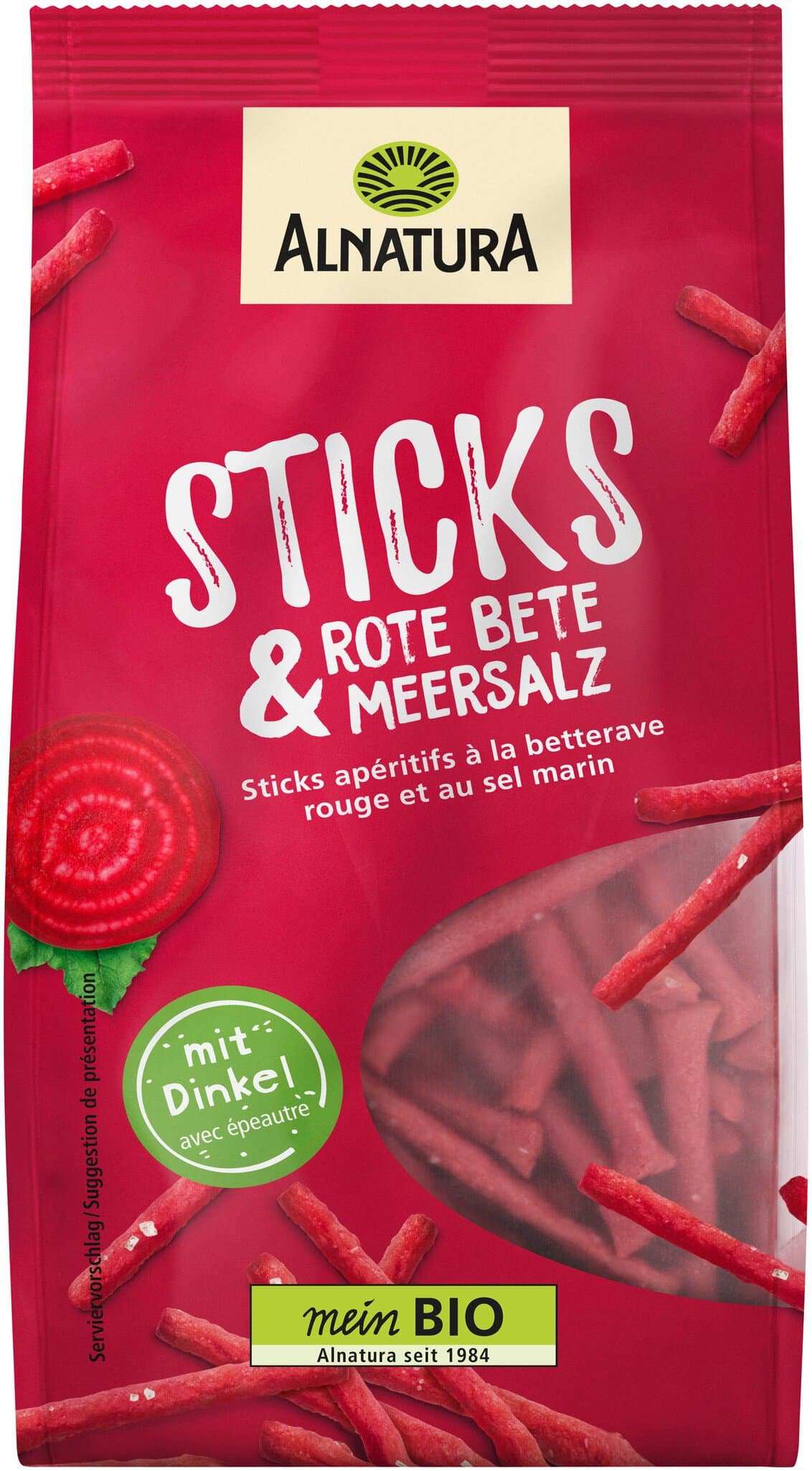 Alnatura Sticks Rote Bete & Meersalz