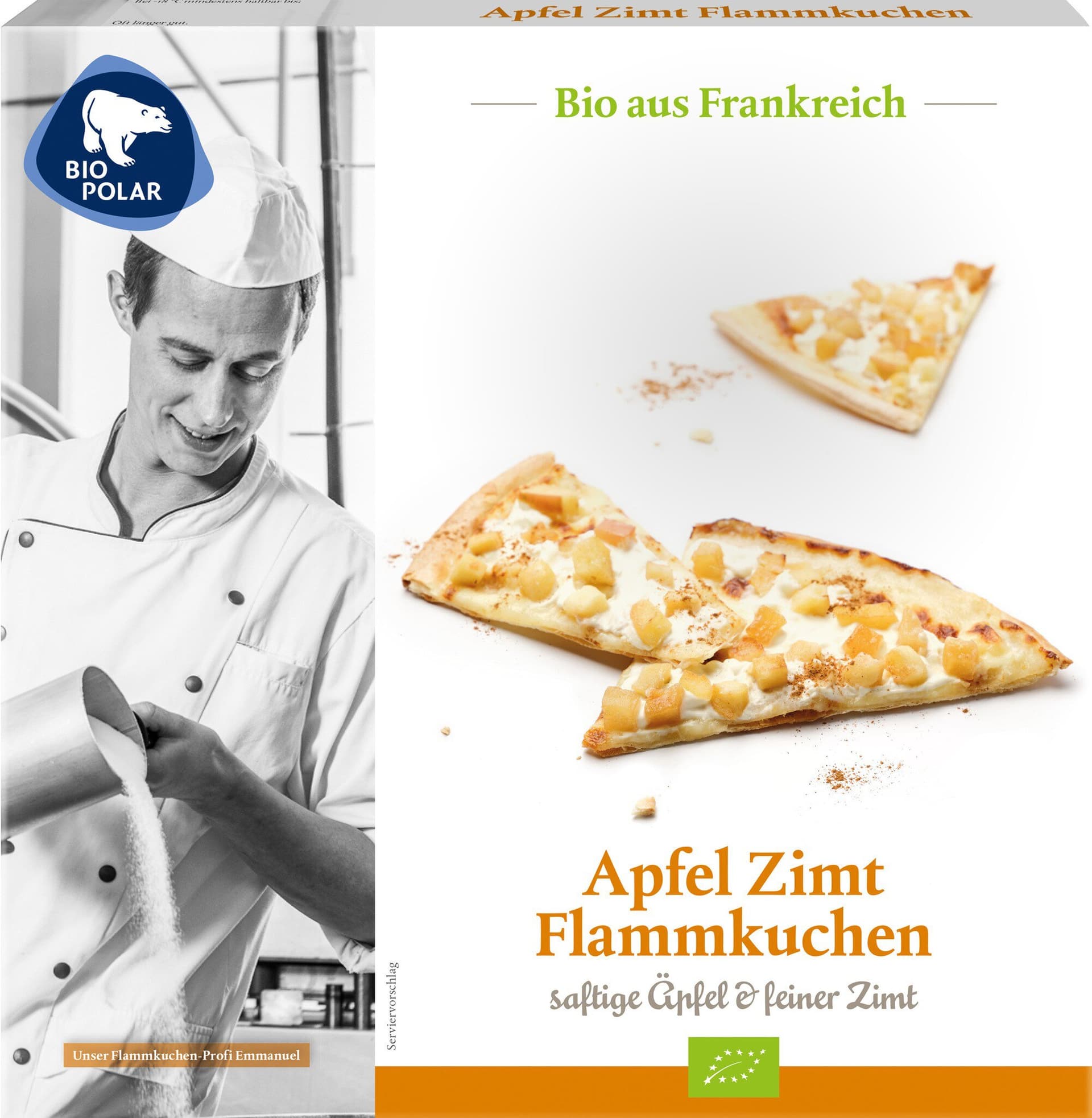 Biopolar Flammkuchen Apfel Zimt (TK)