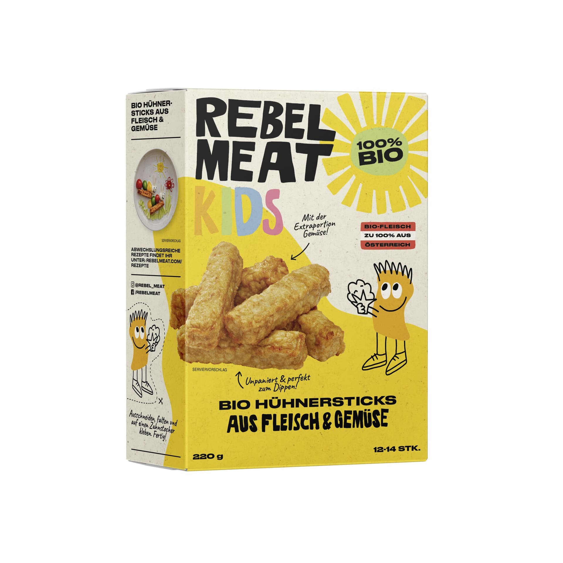 Rebel Meat Hühnersticks (TK)