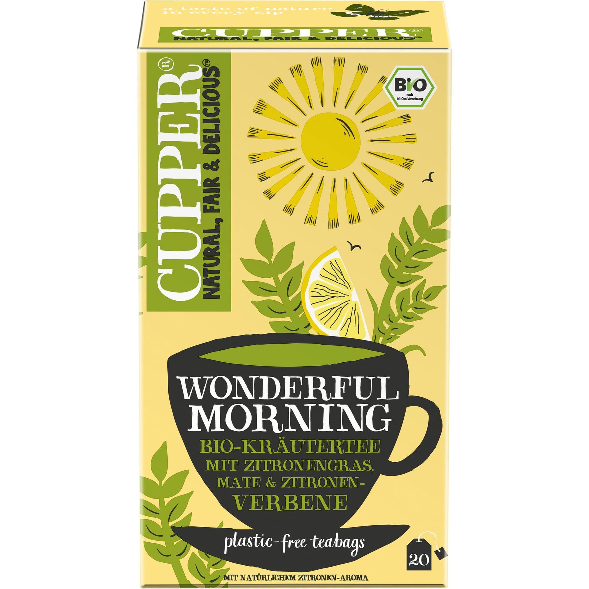 CUPPER Wonderful Morning Tee 20 Btl.