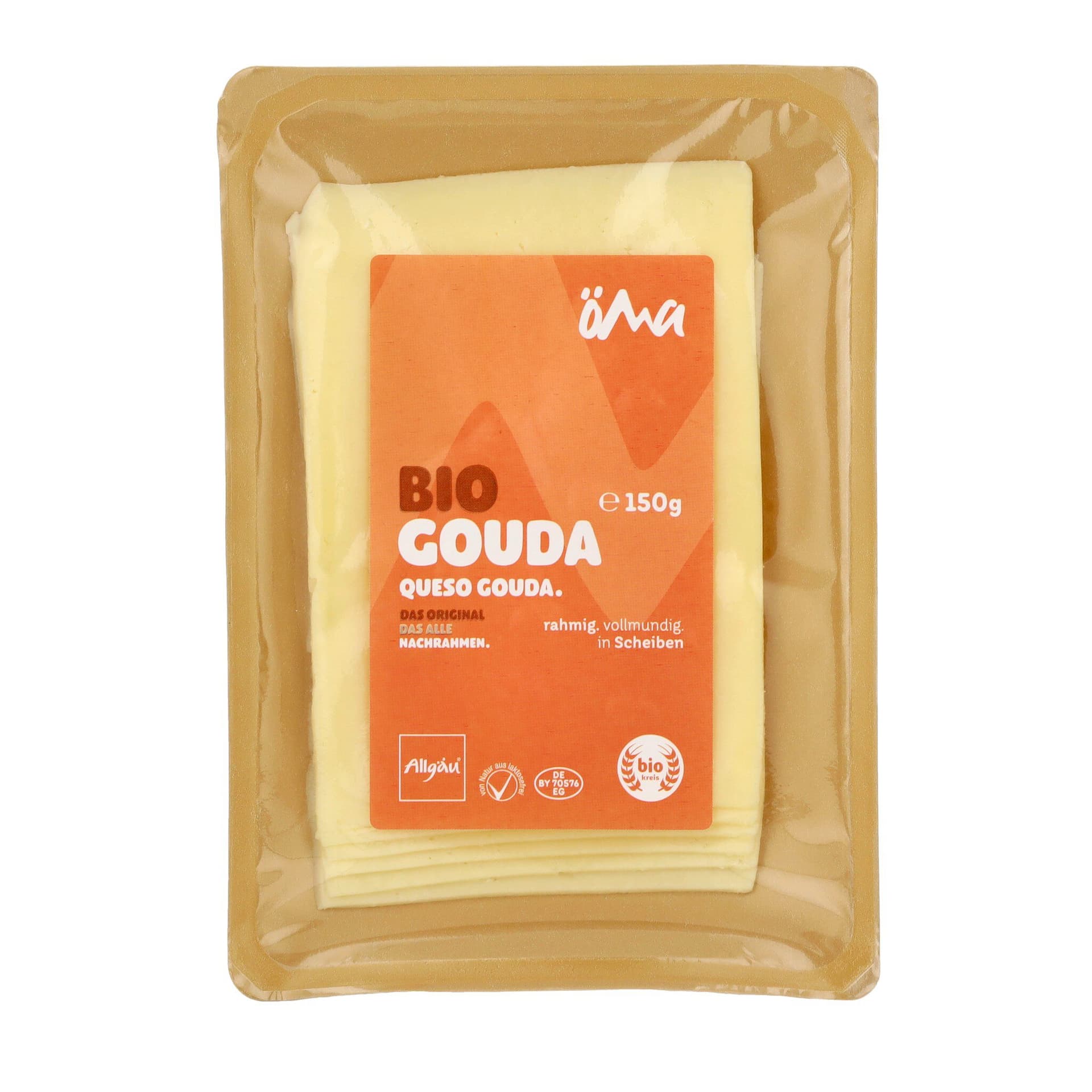 ÖMA Gouda in Scheiben