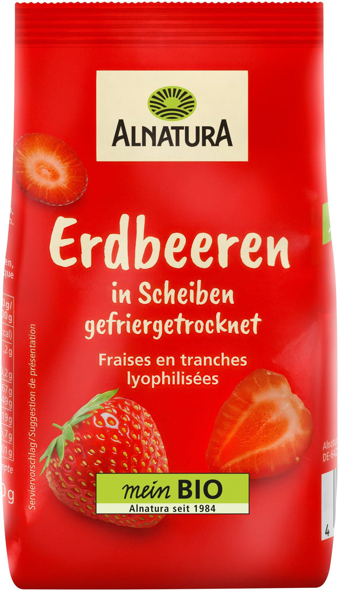 Alnatura Erdbeeren gefriergetrocknet
