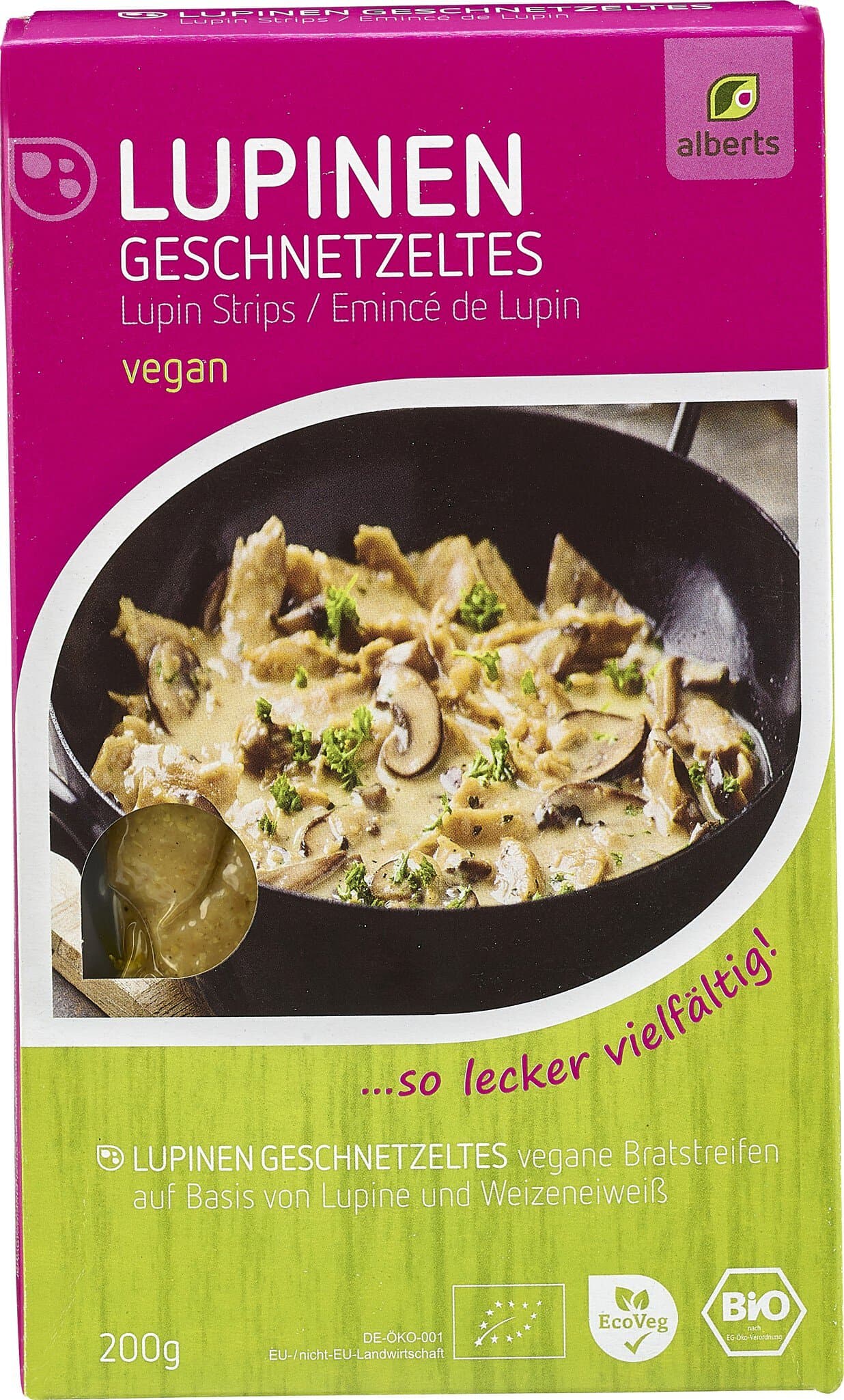 Alberts Lupinen Geschnetzeltes