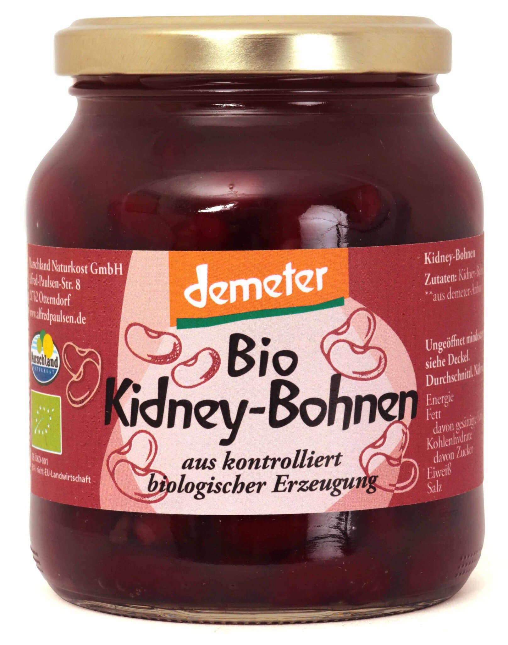 Marschland Naturkost Kidneybohnen