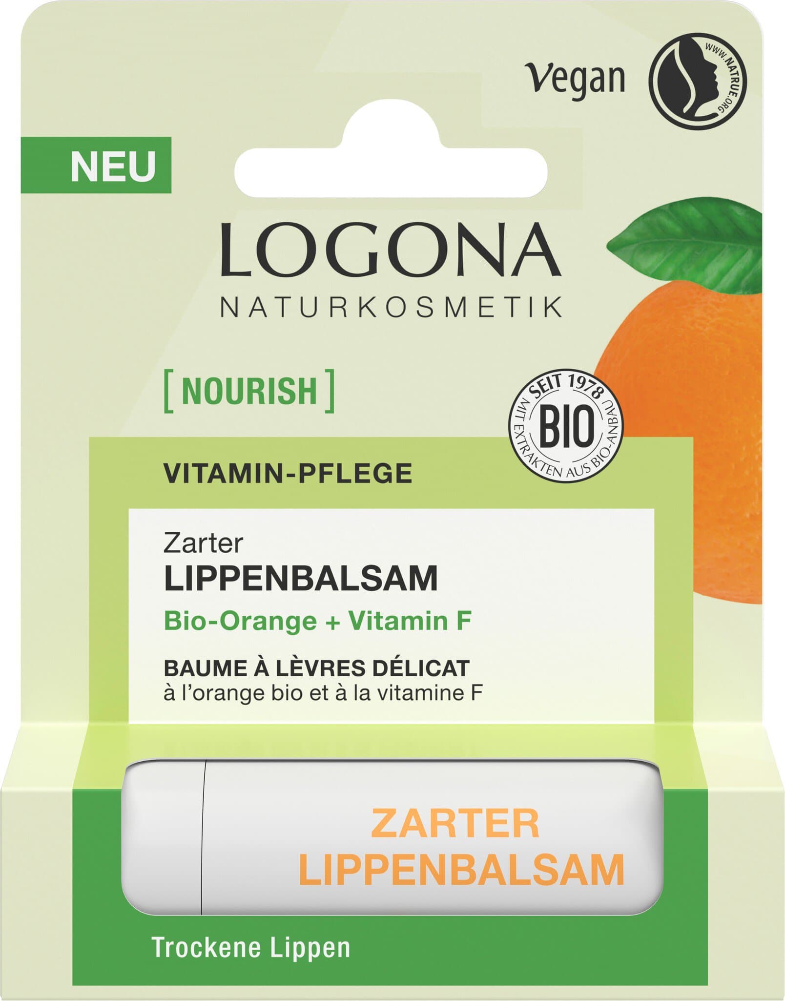 Logona Zarter Lippenbalsam