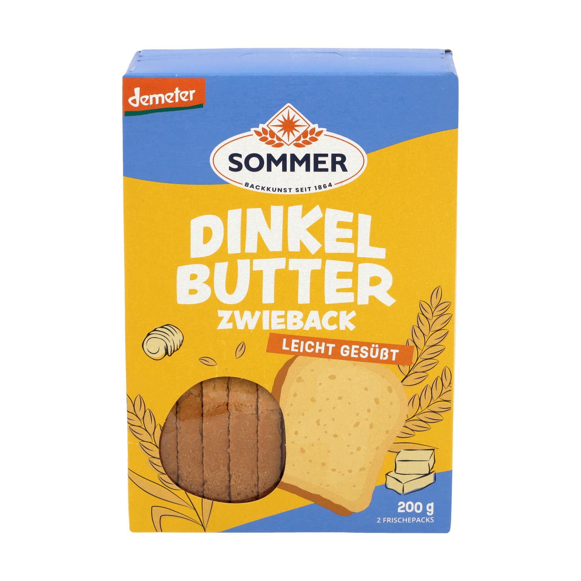 Sommer Dinkel Butterzwieback