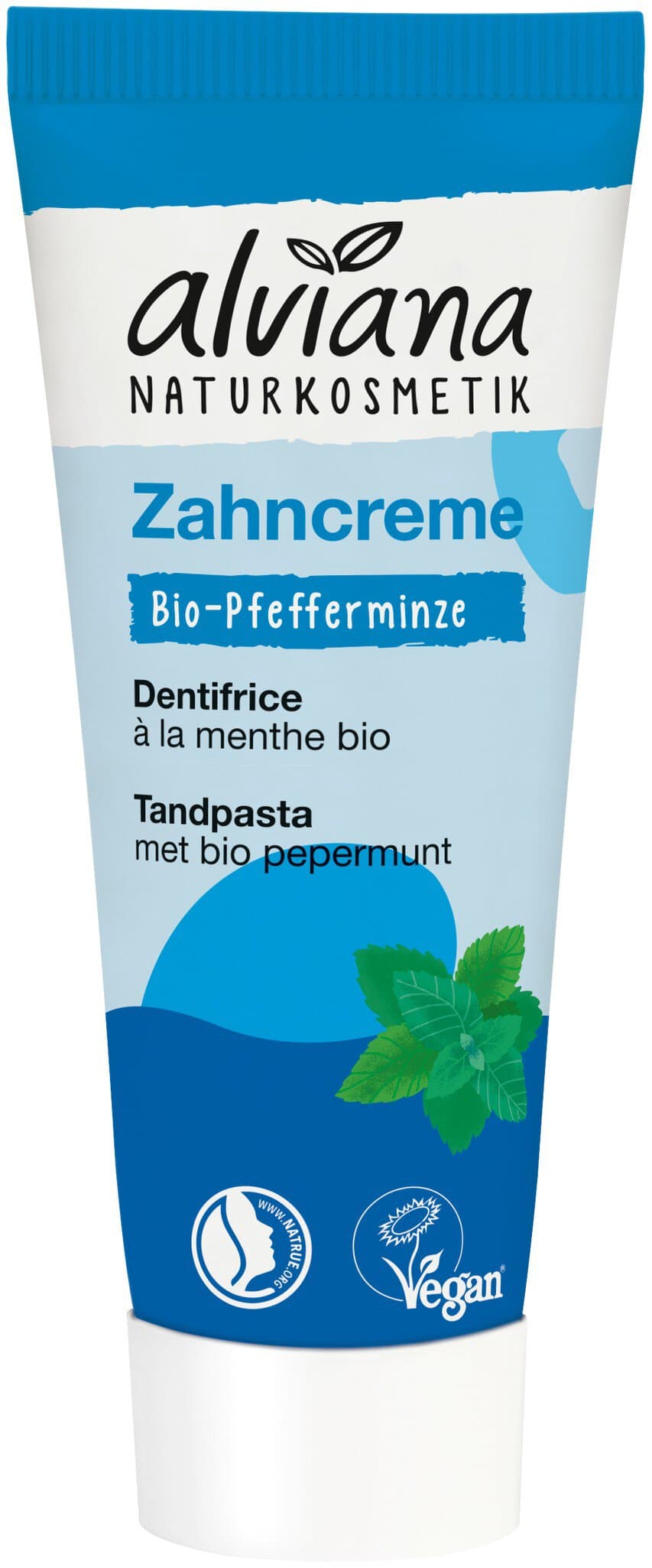 alviana Zahncreme mit Bio-Pfefferminze
