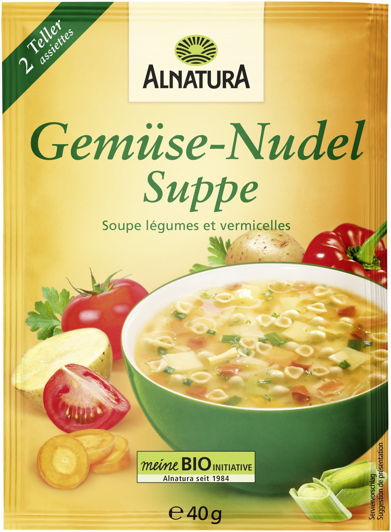 Alnatura Gemüse-Nudel-Suppe