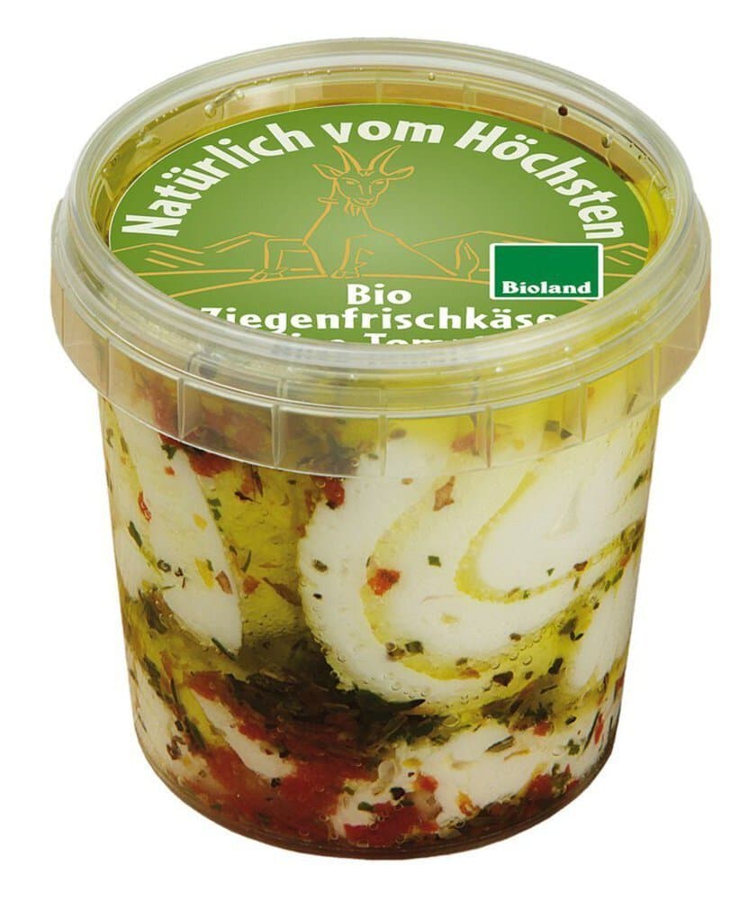 Natürlich vom Höchsten Ziegenfrischkäse Olive-Tomate