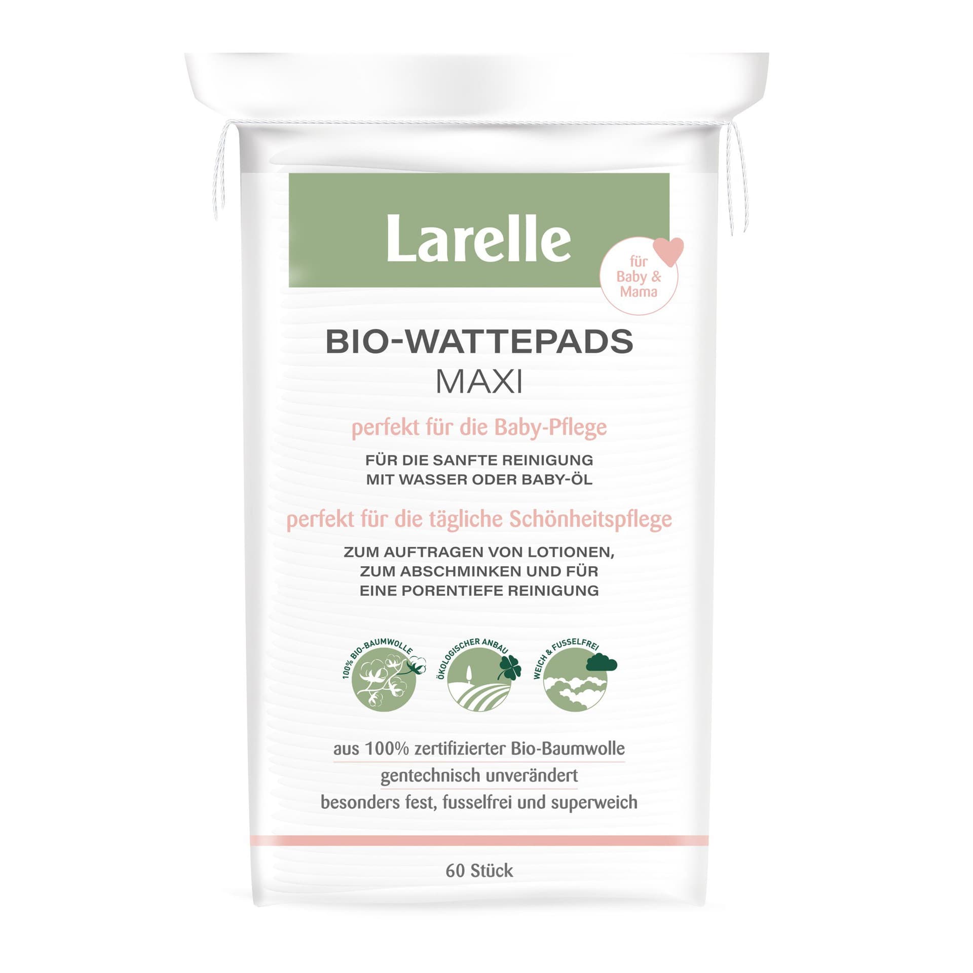 Larelle Wattepads Baby Maxi, 60 St