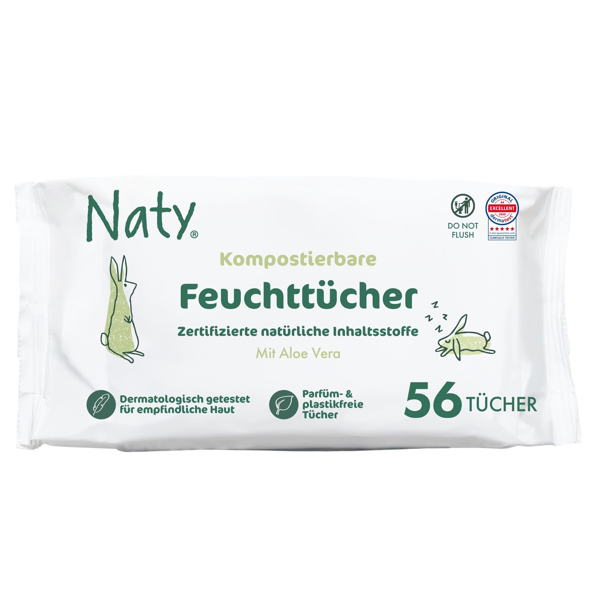Naty Feuchttücher Aloe Vera