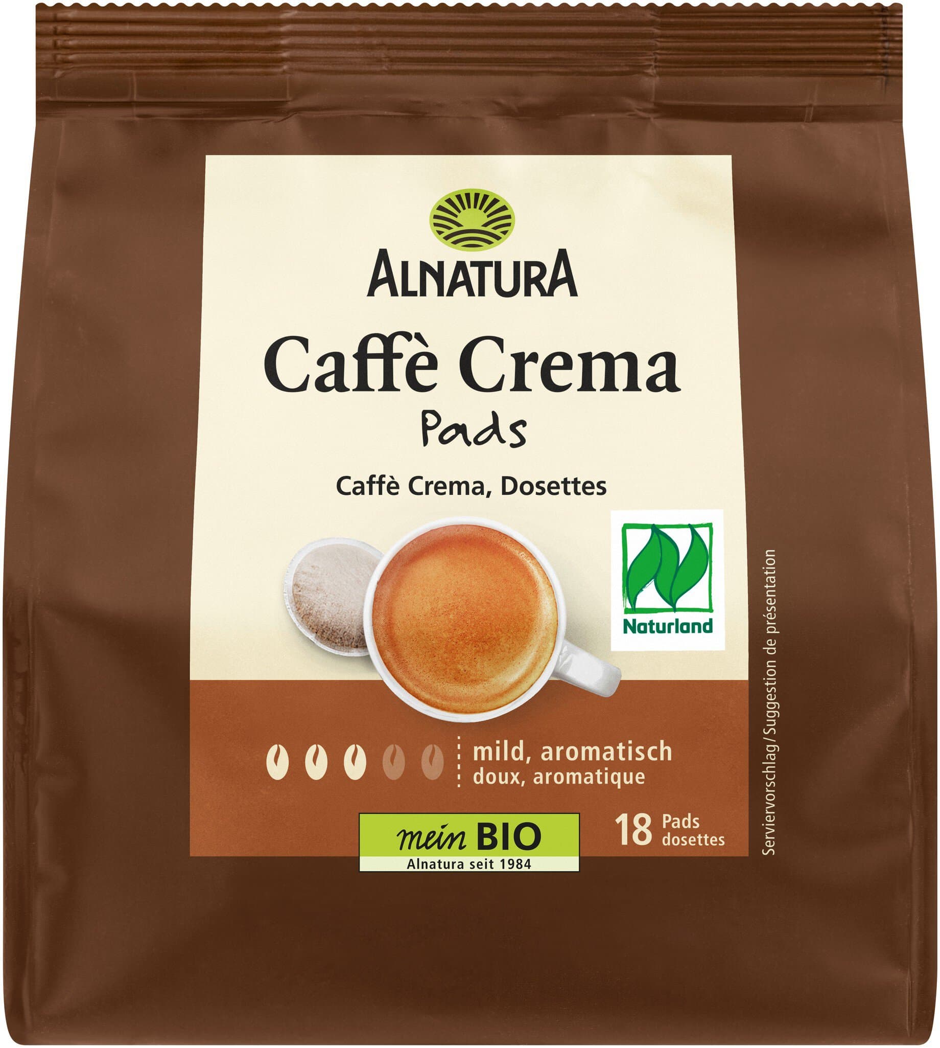 Alnatura Caffè Crema Pads