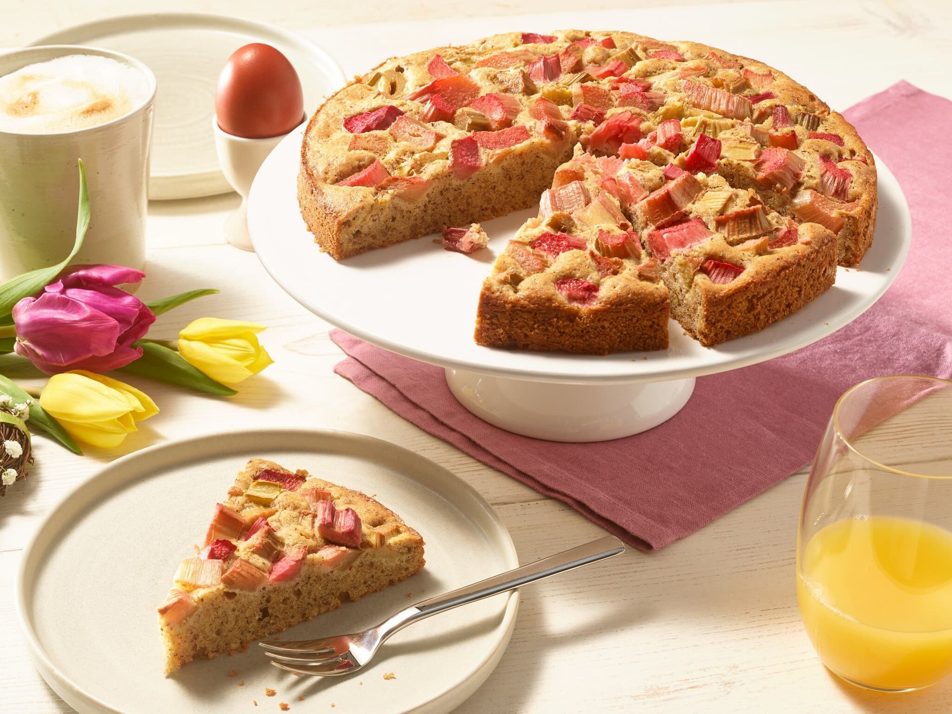 Rhabarberkuchen