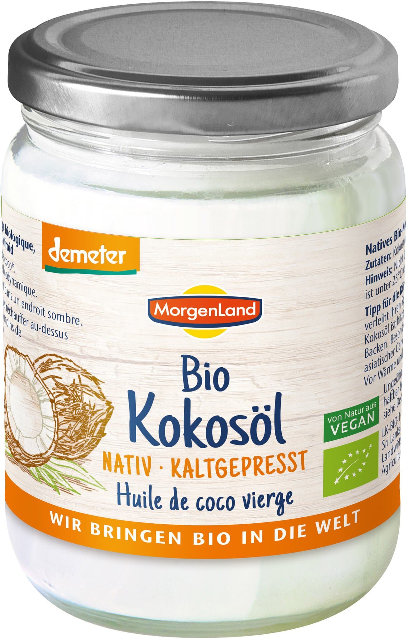 Morgenland Kokosöl nativ