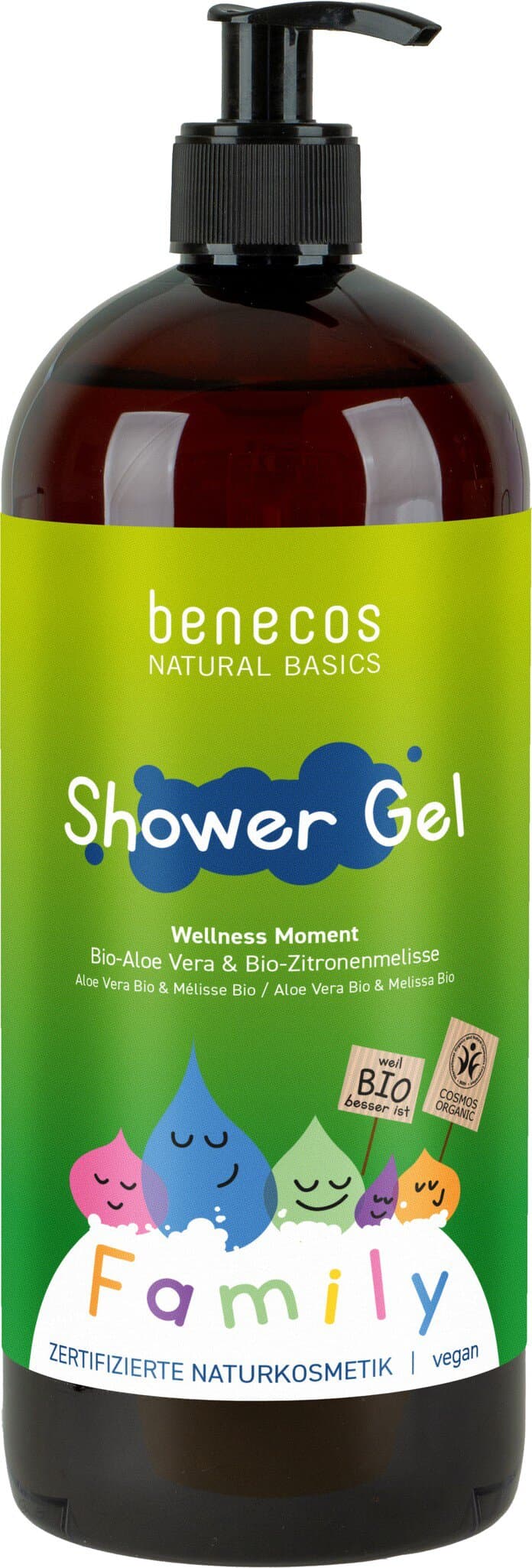 Benecos Duschgel FAMILY Wellness Moment