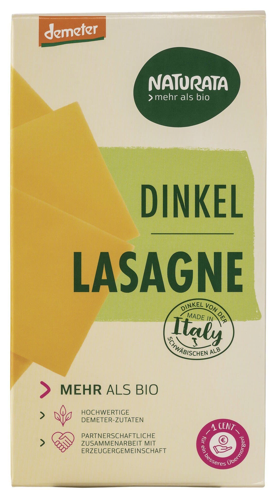 Naturata Dinkel Lasagne hell