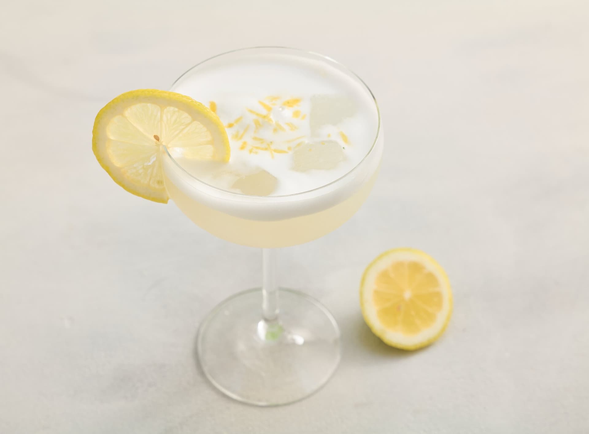 Gin Sour à l’aquafaba