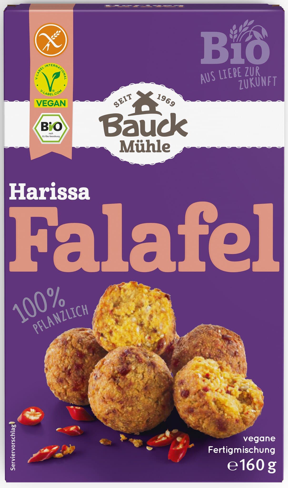 Bauckmühle Harissa Falafel