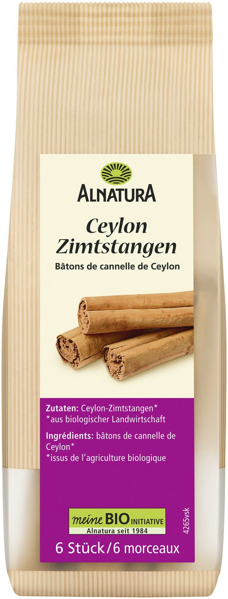 Alnatura Ceylon-Zimtstangen