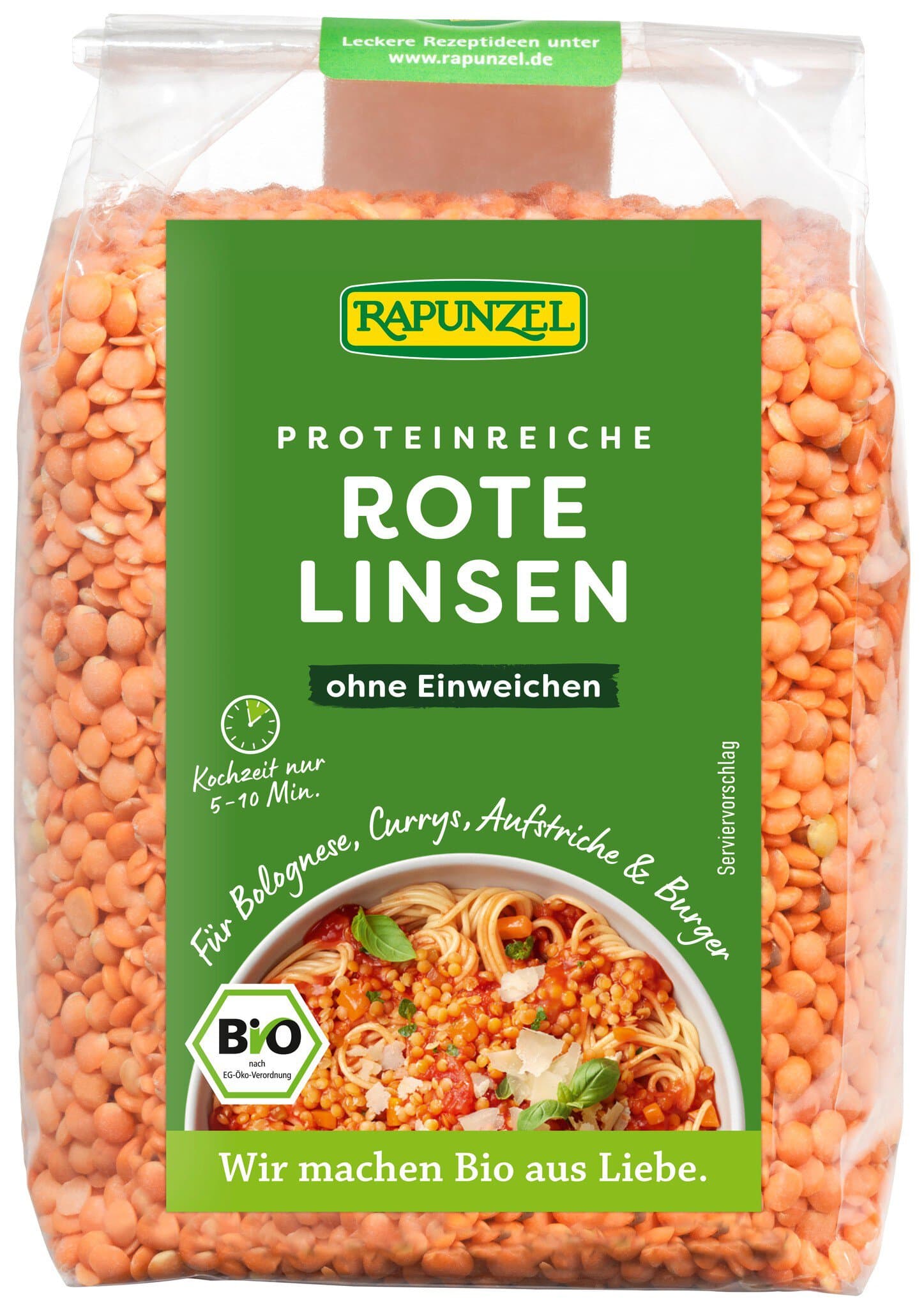 Rapunzel Rote Linsen