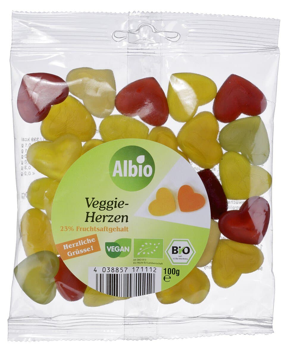 Albio Veggie-Herzen