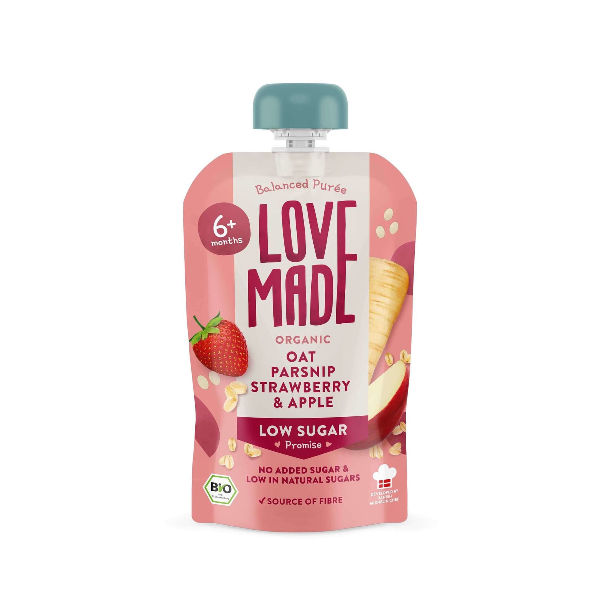 Love Made Quetschie Quinoa Erbse Apfel Zucchini
