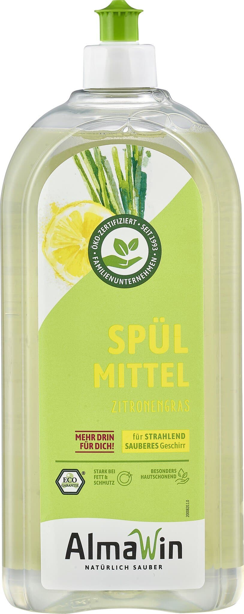 Almawin Spülmittel Zitronengras
