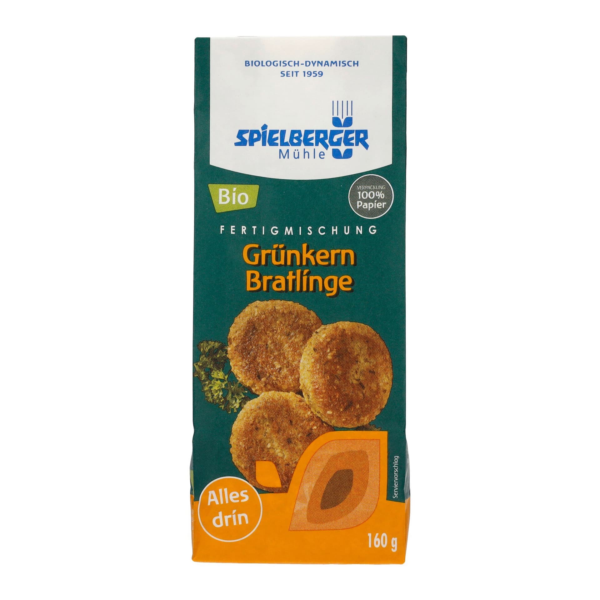 Spielberger Grünkern Bratlinge