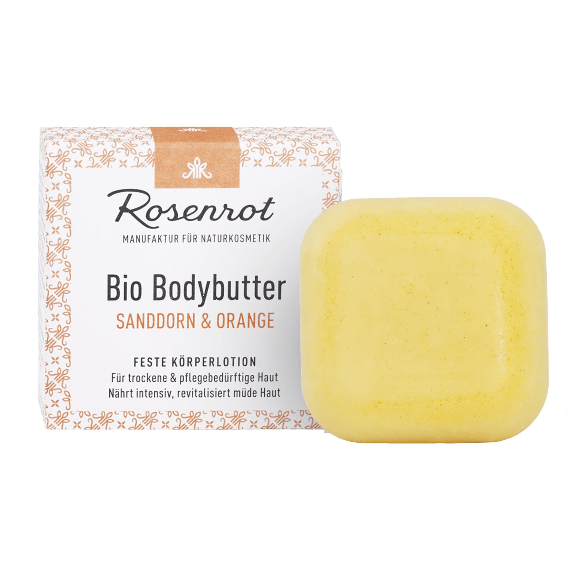 Rosenrot Feste Bodybutter Sanddorn & Orange