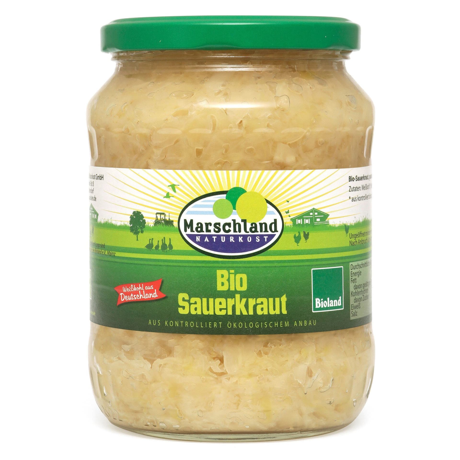 Marschland Naturkost Sauerkraut