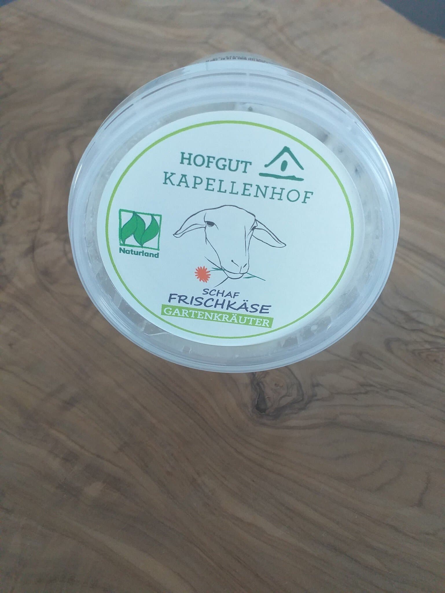 Hofgut Kapellenhof Schaffrischkäse Gartenkräuter