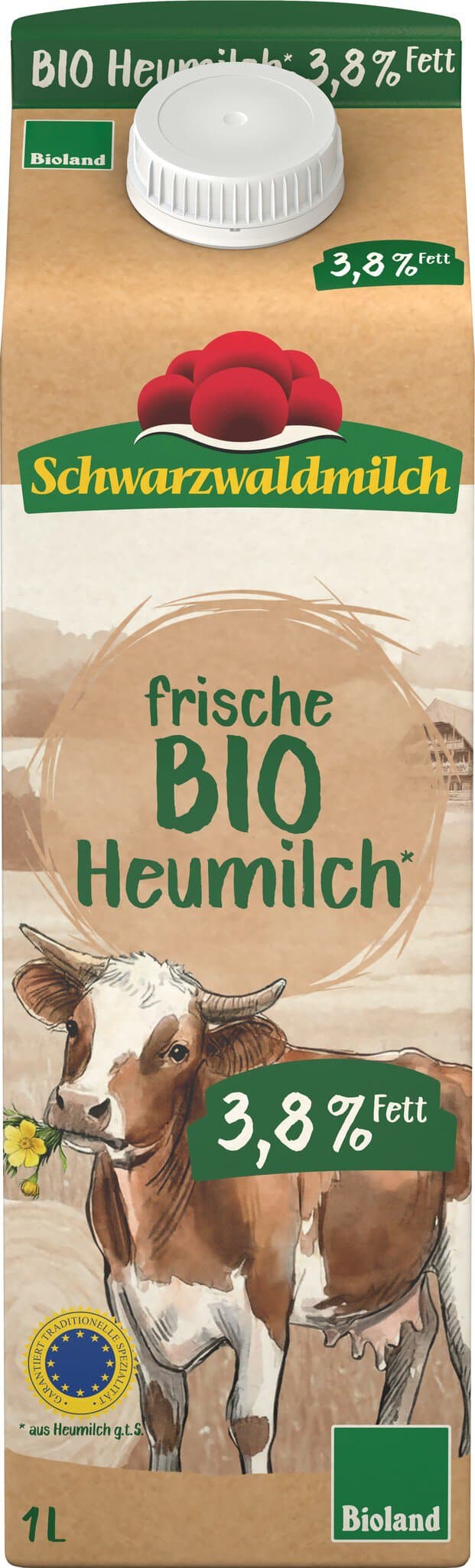 Schwarzwaldmilch Frische Heumilch 3,8%