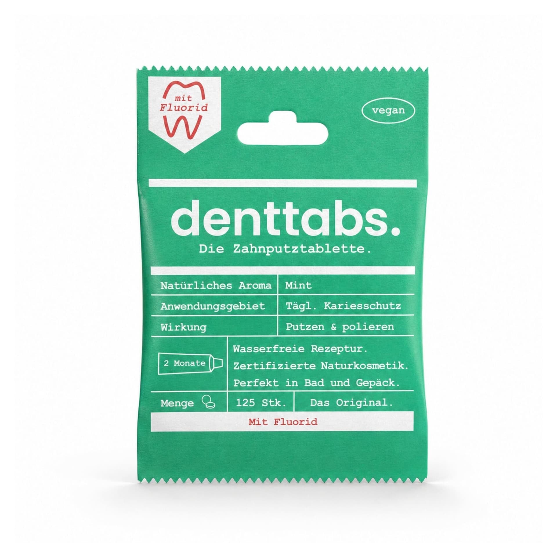 Denttabs Denttabs Stevia-Mint mit Fluorid